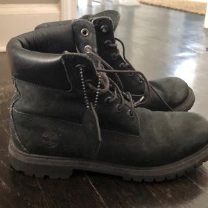 Black Timberland Boots